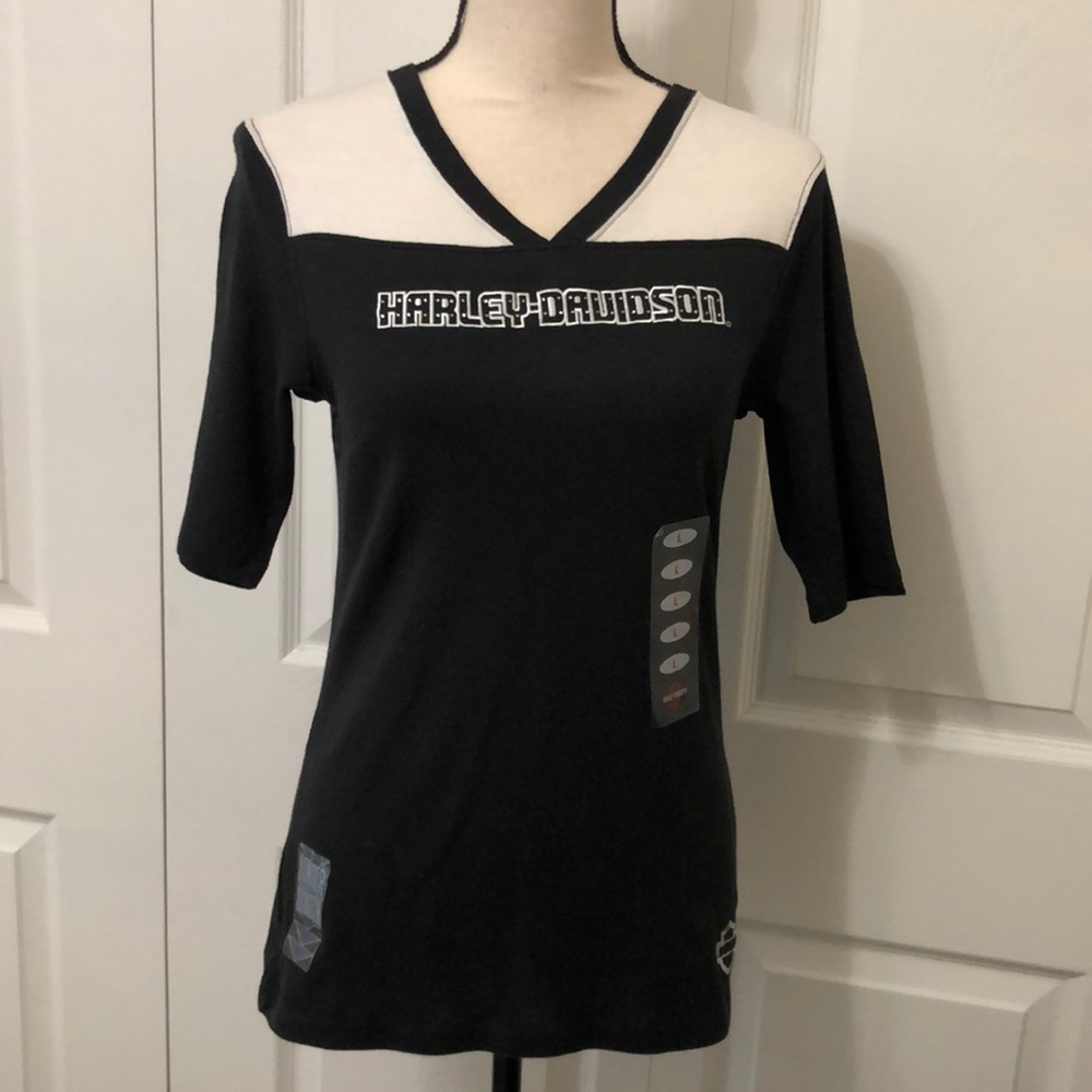 NWT Women’s Harley Short Sleeve Longer Length Tee - Picture 2 of 12